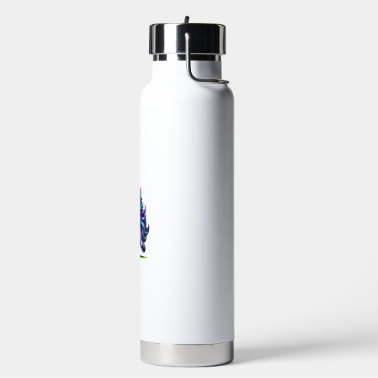 Unicorn Voetbalteam Speler Tank Top Waterfles (Links)