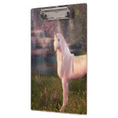 Unicorn voor een waterval klembord (Links)