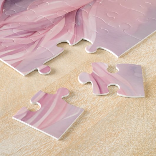 Unicorn Wall Clock Legpuzzel (Zijkant)