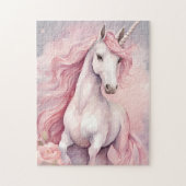 Unicorn Wall Clock Legpuzzel (Verticaal)