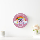 Unicorn Wall Clock Ronde Klok (Huis)