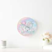 Unicorn Wall Clock Ronde Klok (Huis)