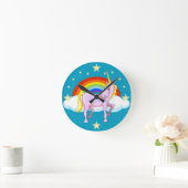 Unicorn Wall Clock Ronde Klok (Huis)