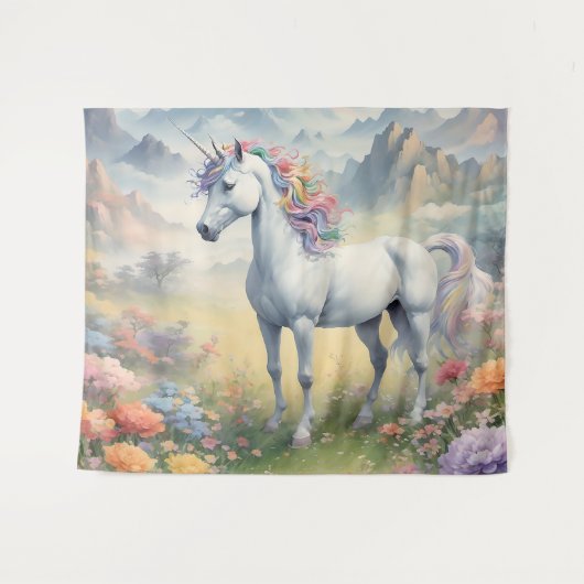 Unicorn Wandkleed (Voorkant (horizontaal))