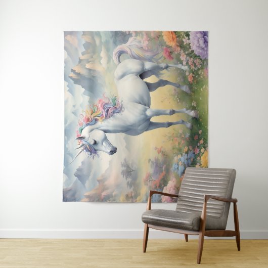 Unicorn Wandkleed (In situ)
