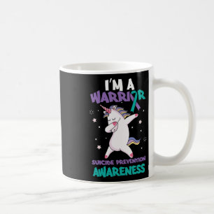 Unicorn Warrior Suicide Awareness Suicide T-shirt Koffiemok