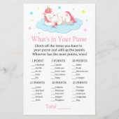 Unicorn Wat zit er in je handtas? (Voorkant)