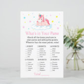 Unicorn Wat zit er in je handtas? (Staand voorkant)