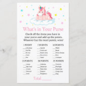 Unicorn Wat zit er in je handtas? (Voorkant)