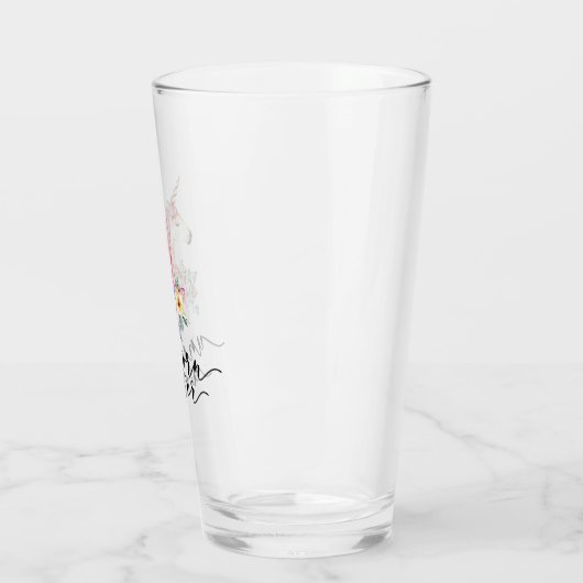 Unicorn Waterglas Cup Glas (Links)