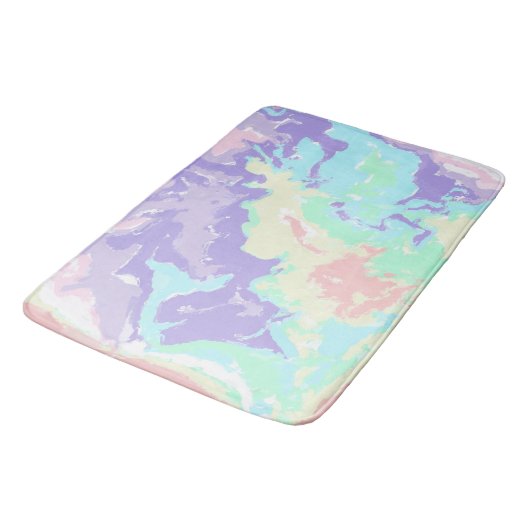 Unicorn Waterverf Pastels Badmat (Gekanteld)