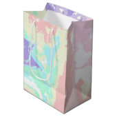 Unicorn Waterverf Pastels Medium Cadeauzakje (Voorkant Gekanteld)