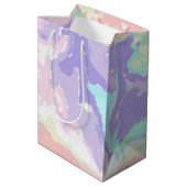 Unicorn Waterverf Pastels Medium Cadeauzakje (Achterkant Gekanteld)