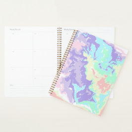 Unicorn Waterverf Pastels Planner