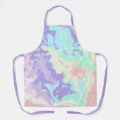 Unicorn Waterverf Pastels Schort (Voorkant)