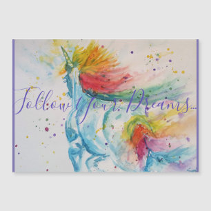 Unicorn Waterverf Schilder Regenboogmeisjes Gifts