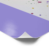 Unicorn Waterverf schilderdromen Perfect Poster (Hoek)