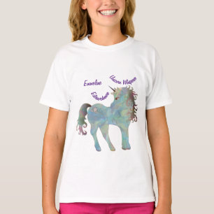 Unicorn Whisperer I Love Unicorns Personalize Name T-shirt