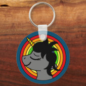 Unicorn Wish  Enchanting Rainbow Sleutelhanger (Voorkant)