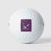 Unicorn Witch Golfballen (Voorkant)