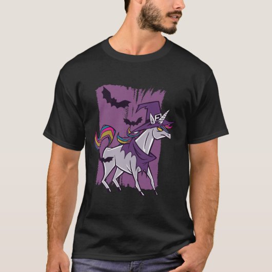 Unicorn Witch T-shirt (Voorkant)