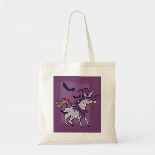 Unicorn Witch Tote Bag (Voorkant)