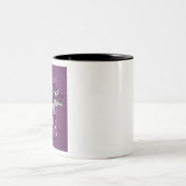 Unicorn Witch Tweekleurige Koffiemok (Center)