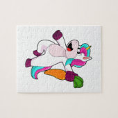 Unicorn with Carrot Legpuzzel (Horizontaal)