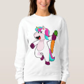 Unicorn with Carrot Trui (Voorkant)