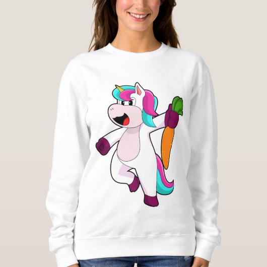 Unicorn with Carrot Trui (Voorkant)