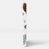 Unicorn with Coffee  iPhone Hoesje (Linkerkant)