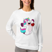Unicorn with Heart T-shirt (Voorkant)