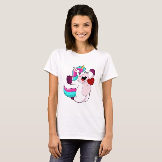Unicorn with Heart T-shirt (Voorkant volledig)