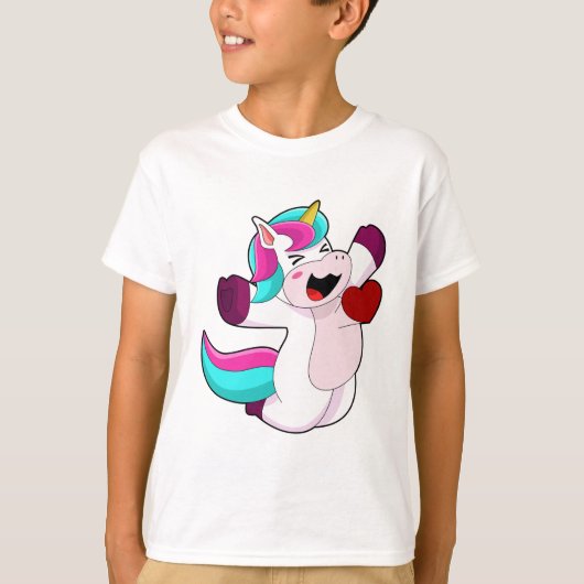Unicorn with Heart T-shirt (Voorkant)