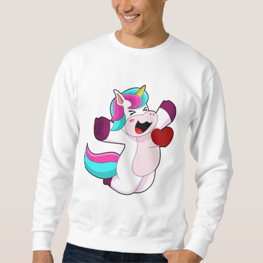 Unicorn with Heart Trui (Voorkant)