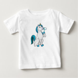 Unicorn with Soap bubbles