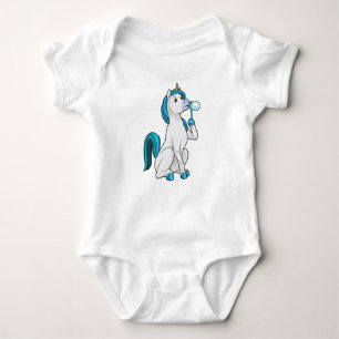 Unicorn with Soap bubbles Romper