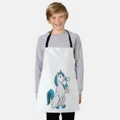 Unicorn with Soap bubbles Schort (Gedragen)