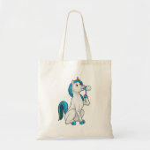Unicorn with Soap bubbles Tote Bag (Voorkant)