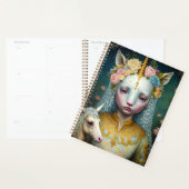 Unicorn Woman Fantasy Art Planner (Display)