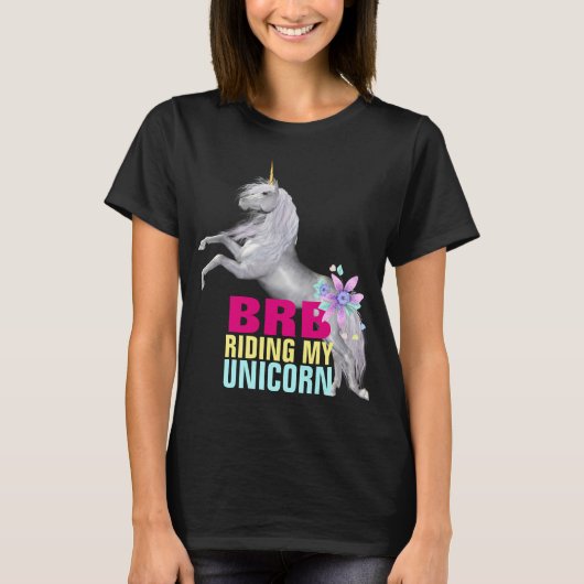 ***Unicorn Women's Basic T-Shirt (Voorkant)