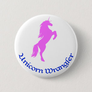 Unicorn Wrangler Ronde Button 5,7 Cm