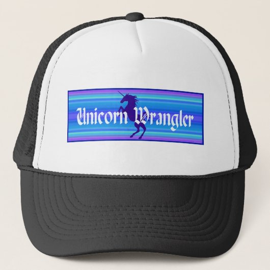 Unicorn Wrangler Trucker Pet (Voorkant)