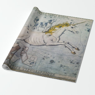 Unicorn Wrapping of Decoupage Paper Cadeaupapier