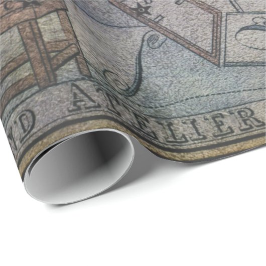 Unicorn Wrapping of Decoupage Paper Cadeaupapier (Rol Hoek)