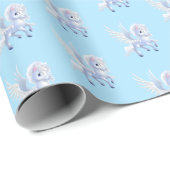 Unicorn Wrapping Paper Cadeaupapier (Rol Hoek)