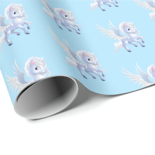 Unicorn Wrapping Paper Cadeaupapier (Rol Hoek)