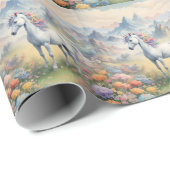 Unicorn Wrapping Paper Cadeaupapier (Rol Hoek)