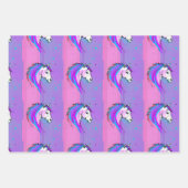 Unicorn Wrapping Paper - Unicorn Art Gift Wrap (Voorkant 2)