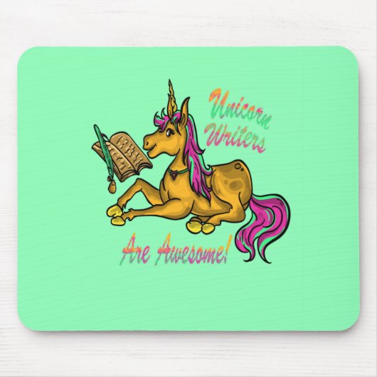 Unicorn Writers zijn Geweldige Muismat (Voorkant)